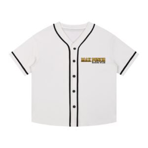 Contrast Piped Button-Up Jersey