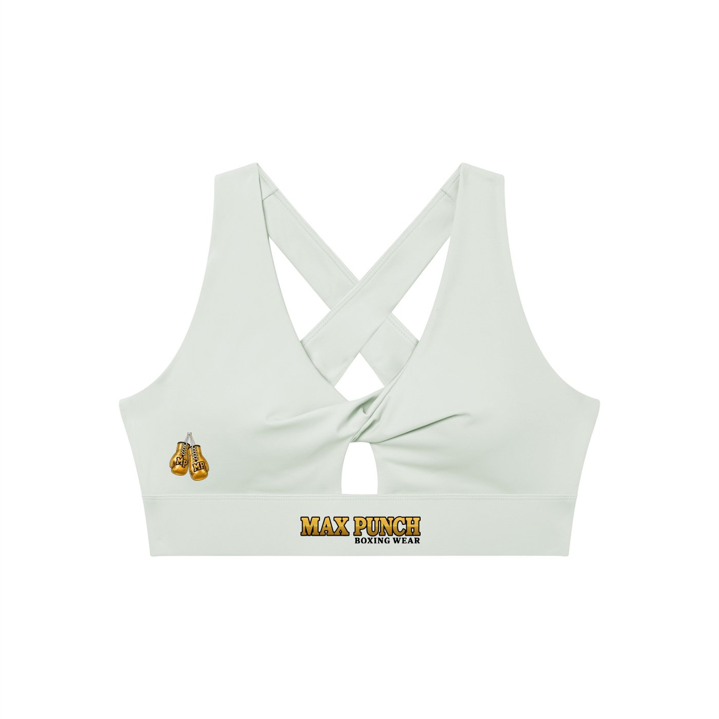 Women's Twist Front V-Neck Sports Bra - Image 5