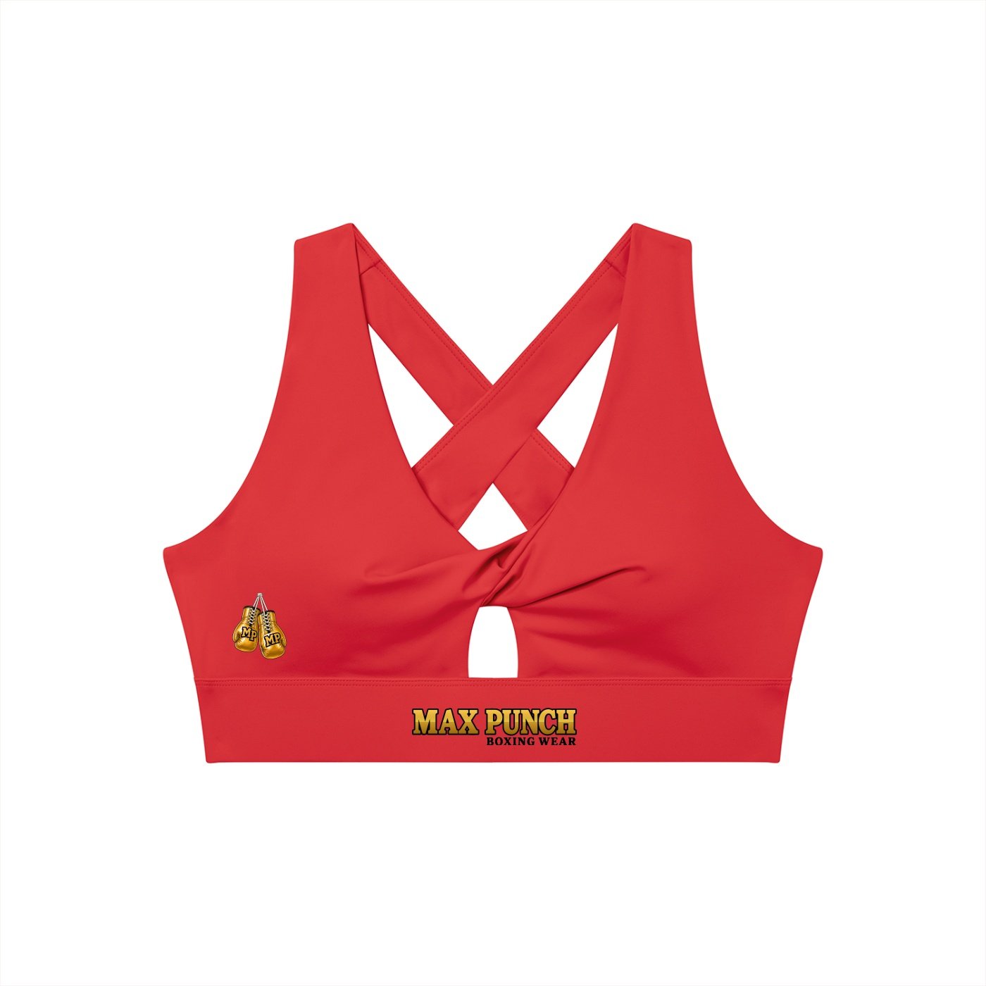 Women's Twist Front V-Neck Sports Bra - Image 21