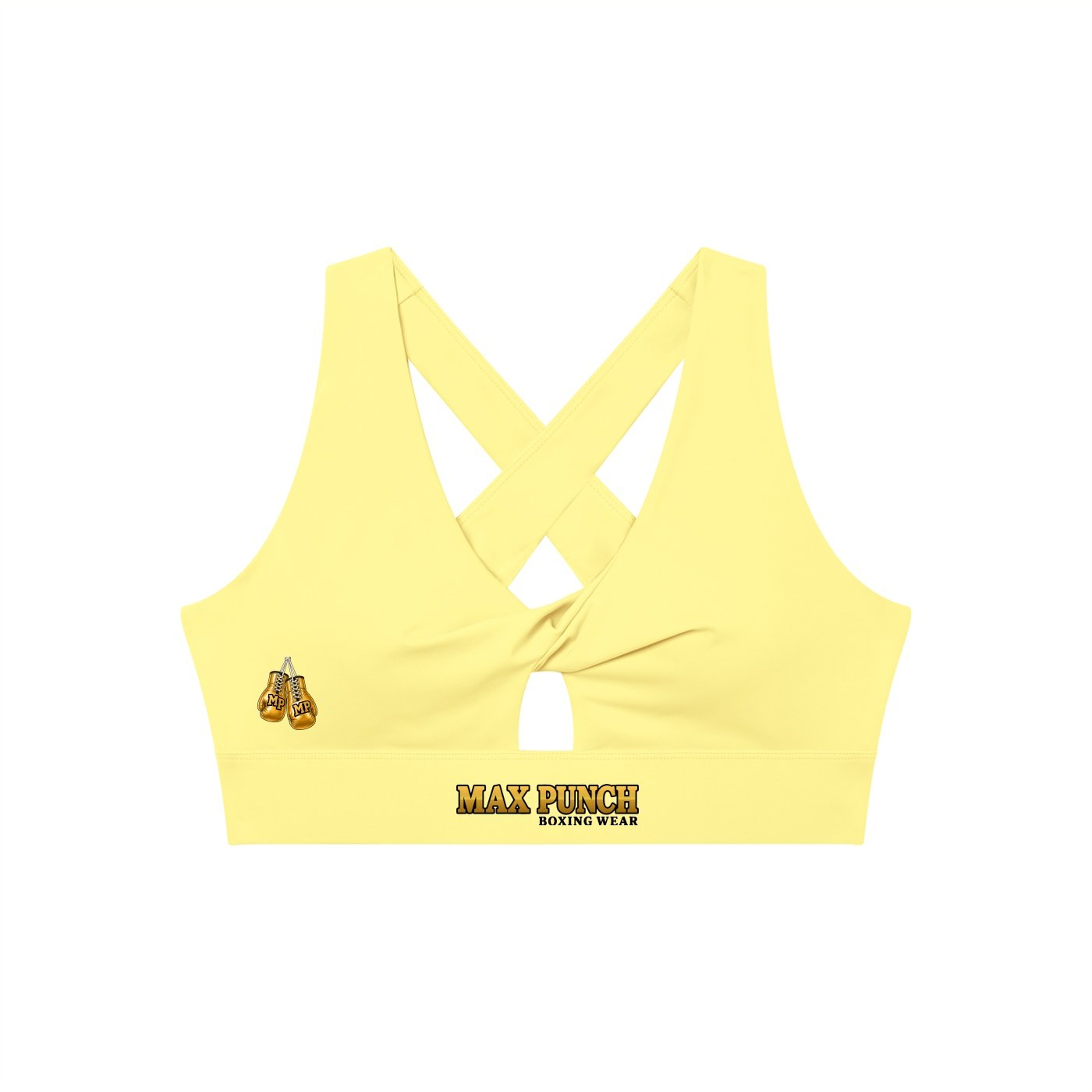 Women's Twist Front V-Neck Sports Bra - Image 13