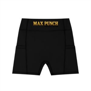 Women's High-Waisted Pocket Biker Shorts