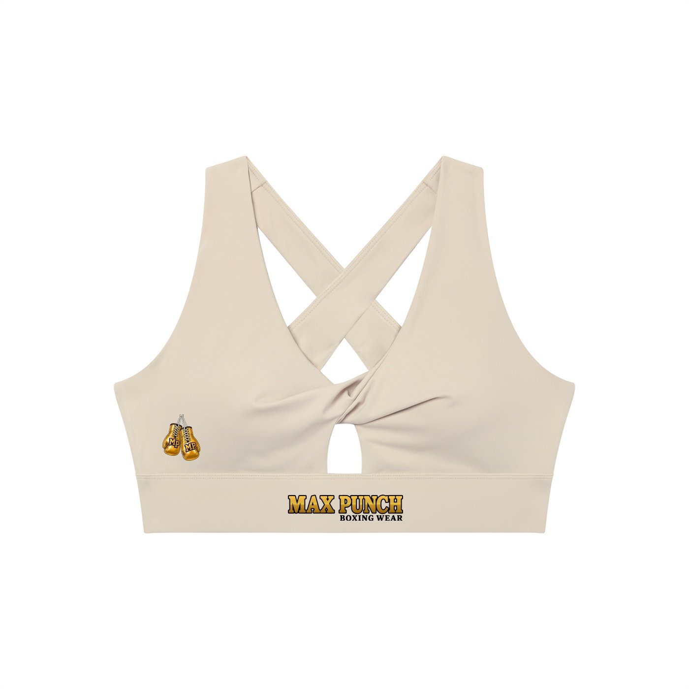 Women's Twist Front V-Neck Sports Bra - Image 7