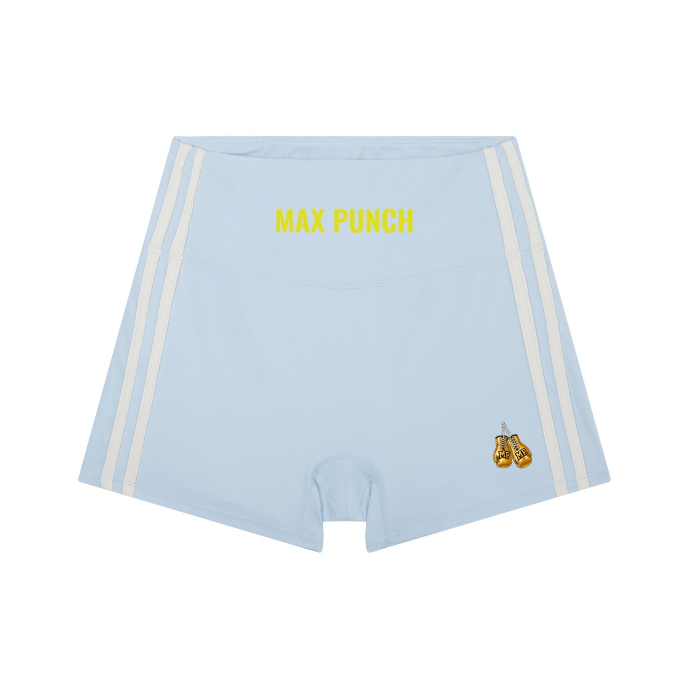 Women’s High-Waist Color Block Yoga Shorts - Image 3