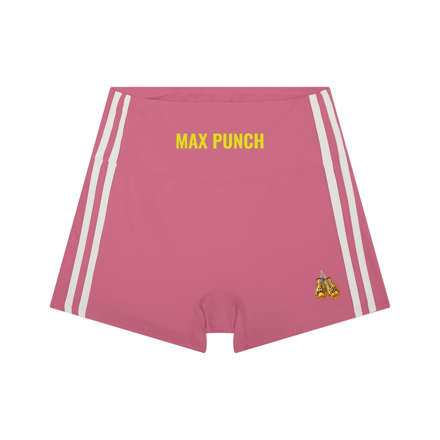 Women’s High-Waist Color Block Yoga Shorts - Image 5