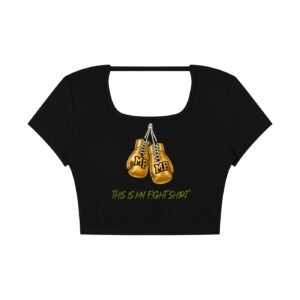Women's Square Neck Crop T-Shirt