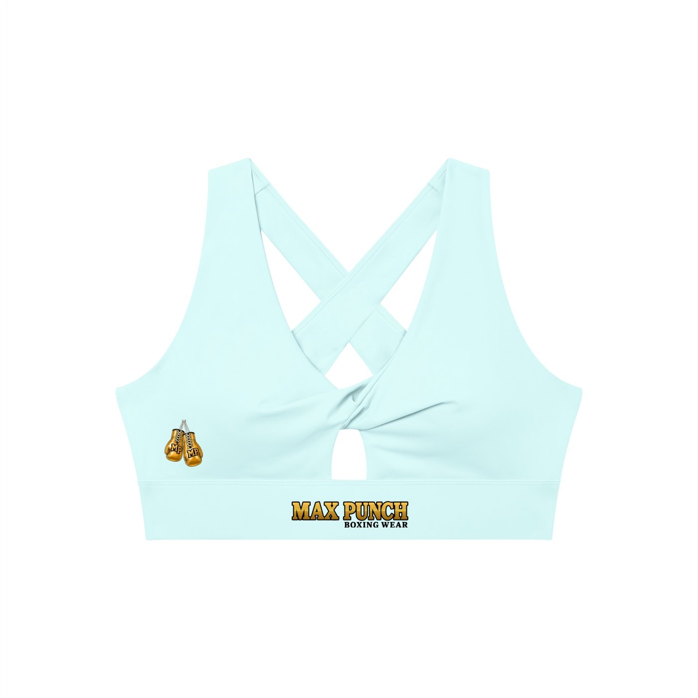 Women's Twist Front V-Neck Sports Bra - Image 9