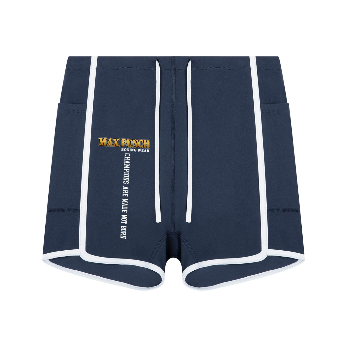 Women's High Rise Color Block Yoga Shorts - Image 5