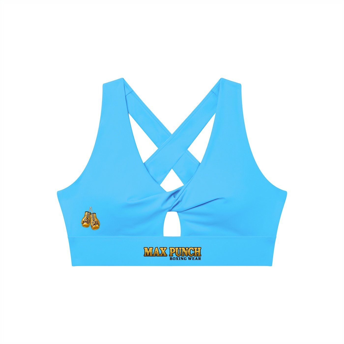 Women's Twist Front V-Neck Sports Bra - Image 17
