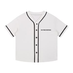 Contrast Piped Button-Up Jersey