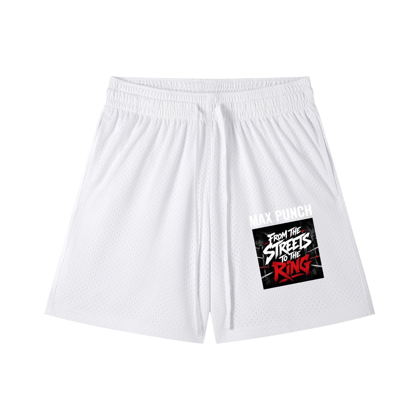 Mesh Drawstring Shorts - Image 3
