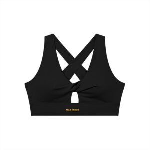 Women's Twist Front V-Neck Sports Bra