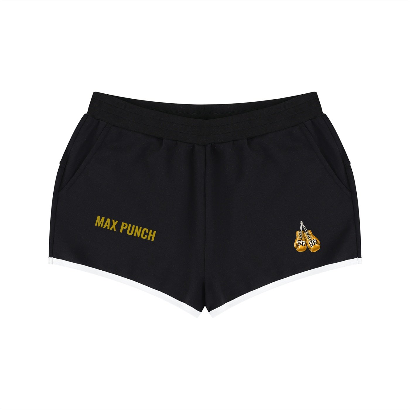 Women's Retro Contrast Binding Shorts