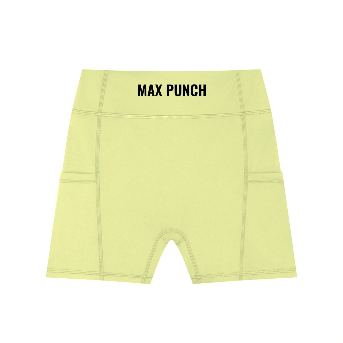 Women's High-Waisted Pocket Biker Shorts - Image 3