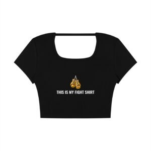 Women's Square Neck Crop T-Shirt