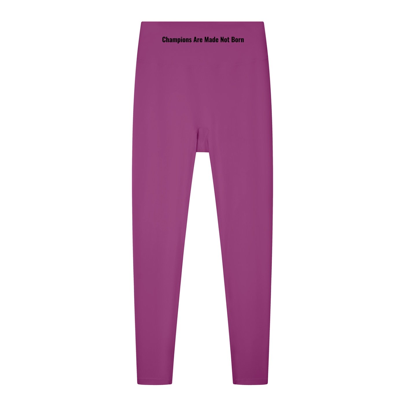 Women's Solid High Rise Leggings - Image 3