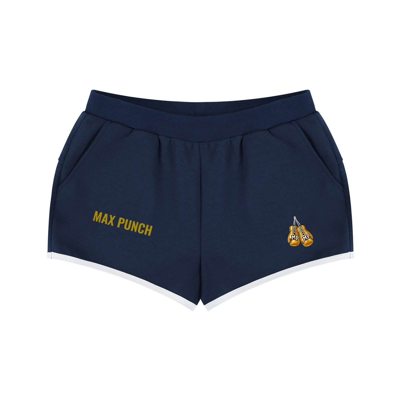 Women's Retro Contrast Binding Shorts - Image 9