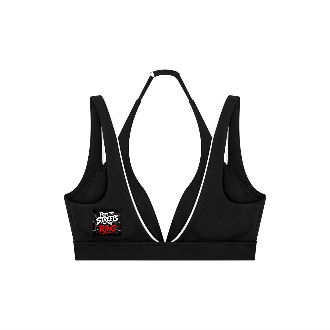 Women’s Halter Neck Yoga Sports Bra - Image 2
